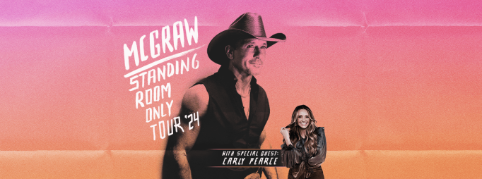 Tim McGraw & Carly Pearce at Amalie Arena