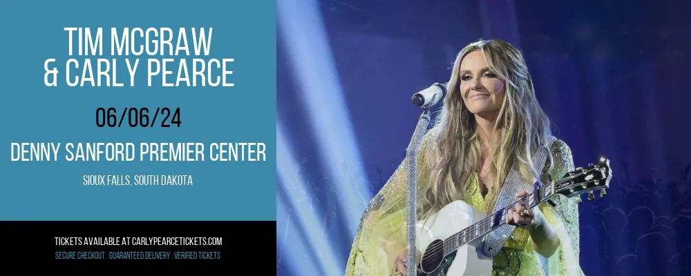 Tim McGraw & Carly Pearce at Denny Sanford Premier Center at Denny Sanford Premier Center